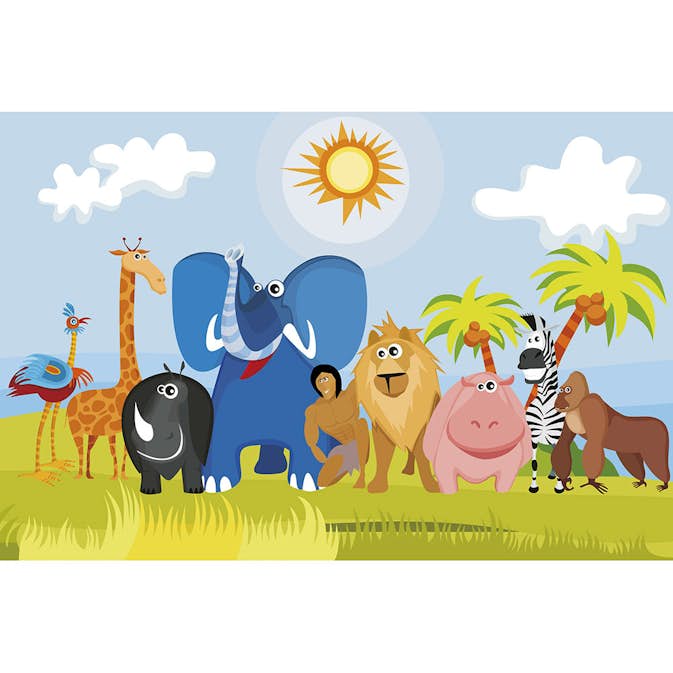 Tapet Dimex Africa Animals