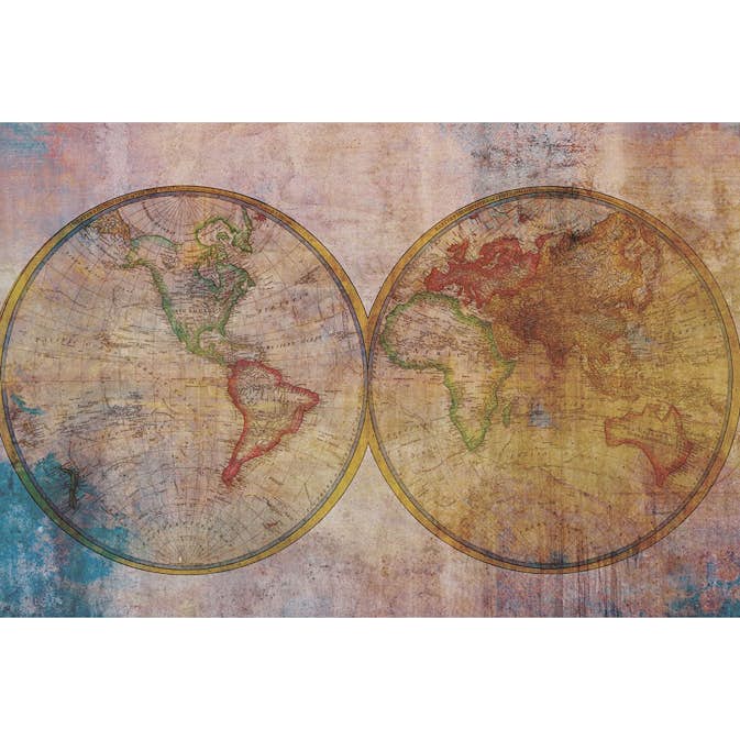 Fototapet Dimex World Map Abstract II