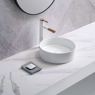 Tvättställ NOURK Runt Ovanpåliggande