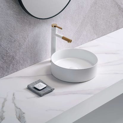 Tvättställ NOURK Runt Ovanpåliggande