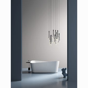 Badkar NOURK Bend Fristående 1700 mm