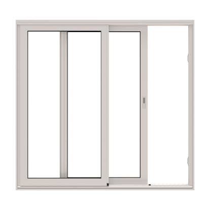 Skjutdörr NorDan HelAlu Aluminium 2-Delad Dubbelspår