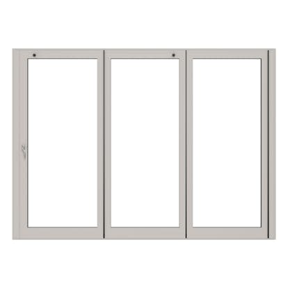 Vikdörrar NorDan HelAlu 3-Delad 3-Glas