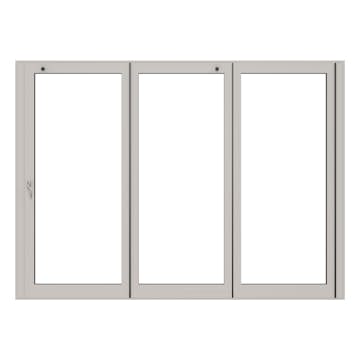 Vikdörrar NorDan HelAlu 5-Delad 3-Glas