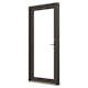 Fönsterdörr NorDan NTech Helglasad Aluminium BlackLine Svart