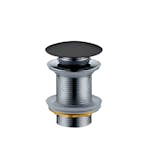 Bottenventil Noro Med Pop-up utan Bräddavlopp Svart