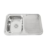 Diskbänk Nordic Tech Rubin NR 401 Rostfri Vändbar Diskho