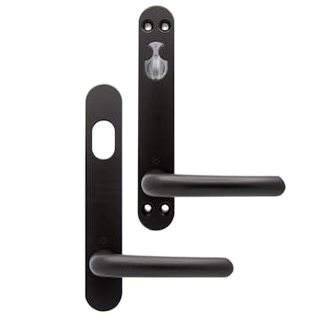 Handtag NorDan Förberett För Cylinder Utvändigt Typ 3 Svart