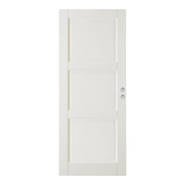 Skjutdörr GK Door Oden 3 LS Vit inkl. Skålar & Dragring