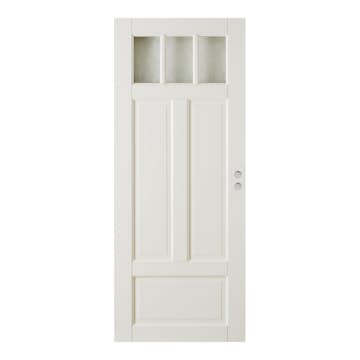 Skjutdörr GK Door Oden 4 SP3 Vit inkl. Skålar & Dragring