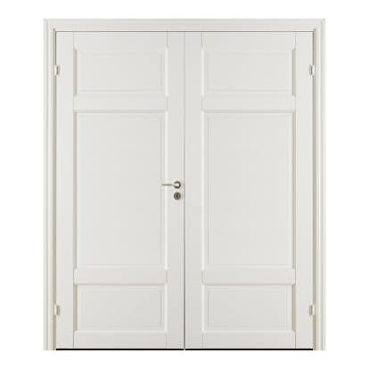 Pardörr GK Door Oden 4 Vit