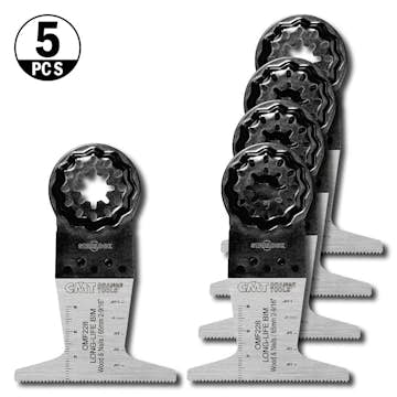 Starlock CMT Orange Tools 65x50mm BIM Trä/metall 5 st