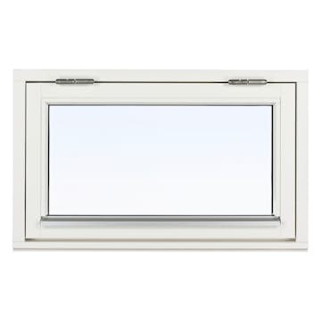 Överkantshängt Fönster Svenska Fönster 2-Glas Trä Rund Profil