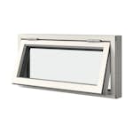 Överkantshängt Fönster Elitfönster 3-Glas Original Aluminium