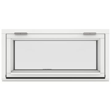 Överkantshängt Fönster Outline 3-Glas Trä