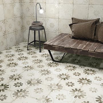 Klinker Tenfors FS Blume Black 45x45 cm