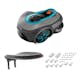 Robotgräsklippare Gardena Smart Sileno Free 600 Utan Slinga Paket Med Robothus & Reservblad