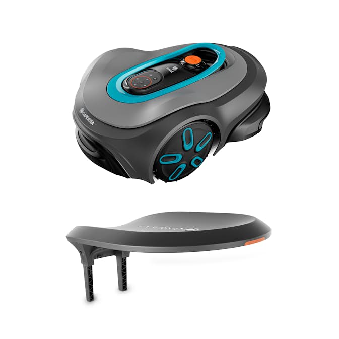 Robotgräsklippare Gardena Smart Sileno Max 1200 Utan Slinga Paket Med Robothus
