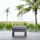 Loungefåtölj LifestyleGarden Palau med fotpall