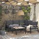 Loungegrupp LifestyleGarden Panama Utomhus