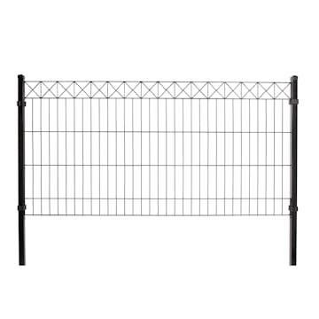 Panelstängsel NSH Deko X Svart