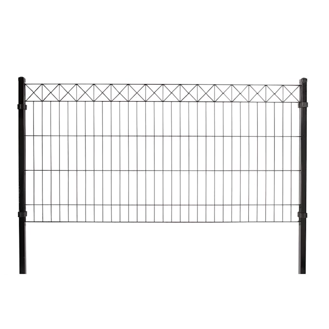 Panelstängsel NSH Deko X Svart