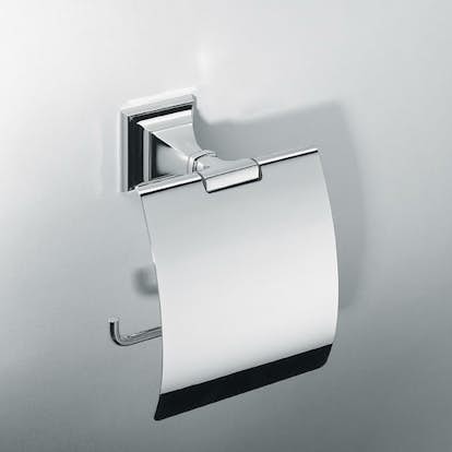 Pappershållare LH Portofino Krom med Lock