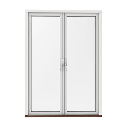 Parfönsterdörr Outline Helglasad 3-Glas Aluminium