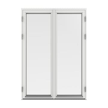 Parfönsterdörr Outline Helglasad 3-Glas Trä