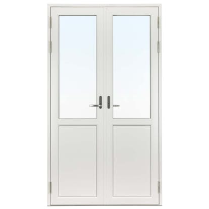 Parfönsterdörr Svenska Fönster Svanenmärkt Aluminiumbeklätt Trä 3-Glas