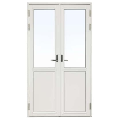 Parfönsterdörr Svenska Fönster Trä 3-Glas