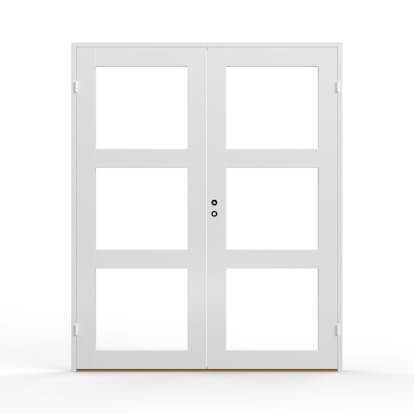 Parinnerdörr Br. Johansson Contur 3 Klarglas