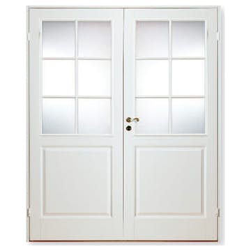 Parinnerdörr Br. Johansson Formpressad 3 SP12 Kompakt Klarglas