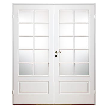 Parinnerdörr Br. Johansson Formpressad 4 SP20 Klarglas