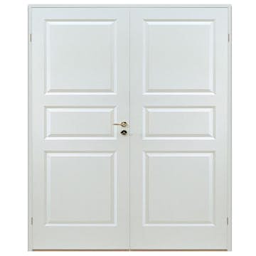 Parinnerdörr Sveadörren Formpressad 3 Vit