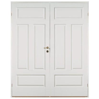 Parinnerdörr Sveadörren Formpressad 4 Vit