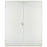 Parinnerdörr Diplomat Lättdörr Vit Slät