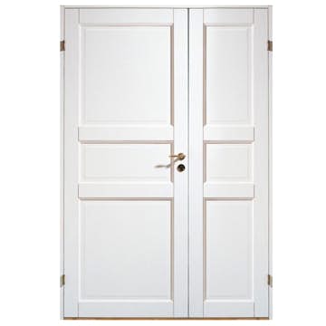 Parinnerdörr Diplomat Massiv 3 Vit