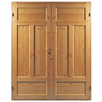 Parinnerdörr Sveadörren Massiv 4 Obehandlad Furu