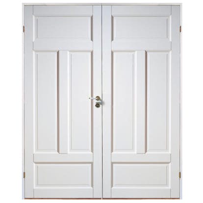 Parinnerdörr Diplomat Massiv 4 Vit