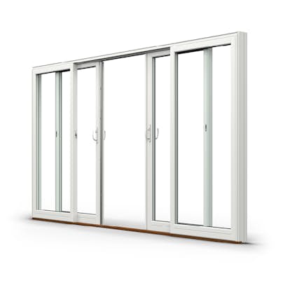 Parskjutdörr NorDan NTech Aluminium 4-Delad