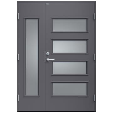 Parytterdörr Diplomat Ebba Klarglas