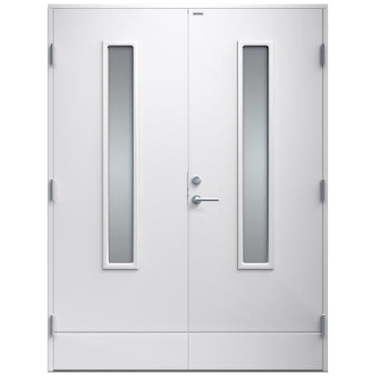 Parytterdörr Diplomat Laila Klarglas