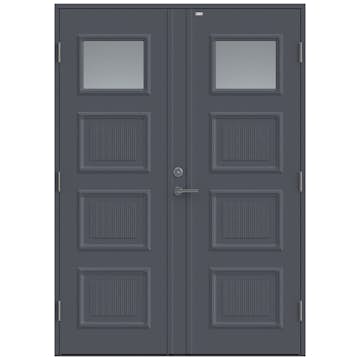 Parytterdörr Diplomat Signe Klarglas