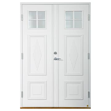 Parytterdörr Leksandsdörren Lisselby Klarglas Eco74