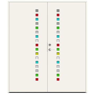 Parytterdörr Swedoor Character Prisma