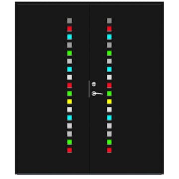 Parytterdörr Swedoor Character Prisma