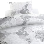 Påslakanset Borganäs of Sweden Big World Grå Enkelsäng