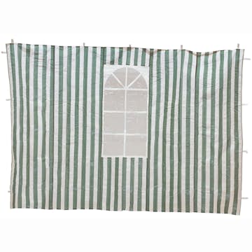Paviljongväggar Hillerstorp 195x293 cm Grön/Vit