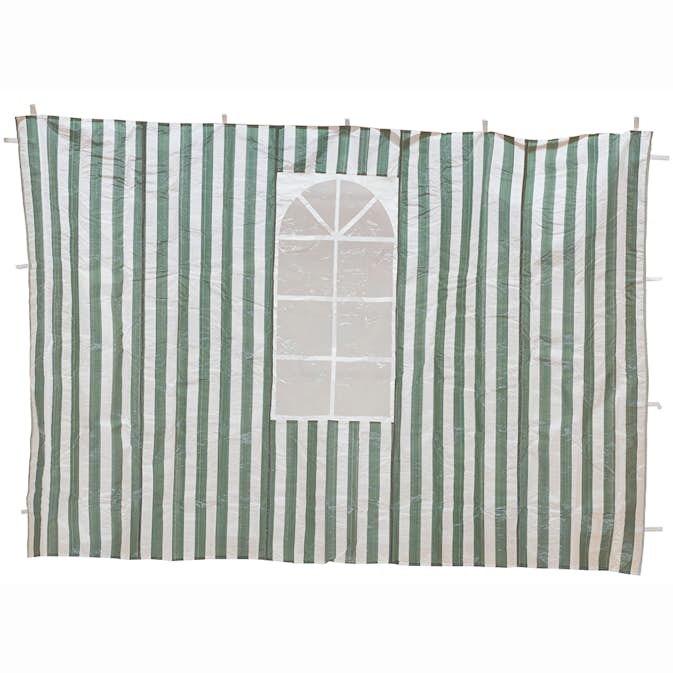 Paviljongväggar Hillerstorp 195x293 cm Grön/Vit